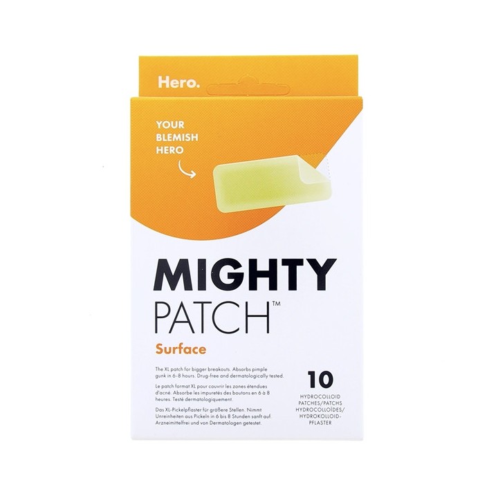 Mighty Patch Surface x10 - Hero Cosmetics - Pharmacie en ligne IllicoPharma