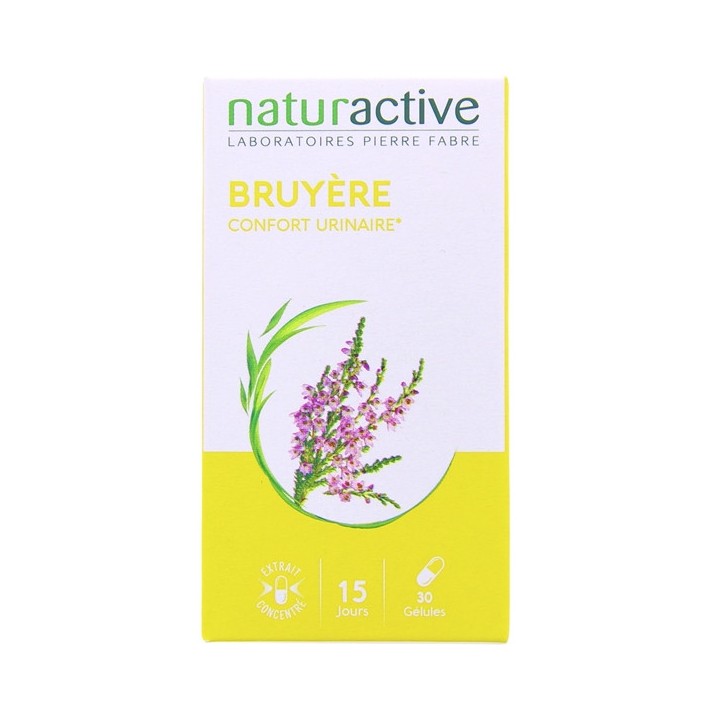 Bruyère x30 gélules Naturactive - Pharmacie en ligne IllicoPharma