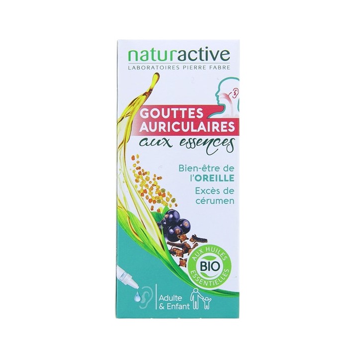 Gouttes Auriculaires aux essences 10ml Naturactive - IllicoPharma