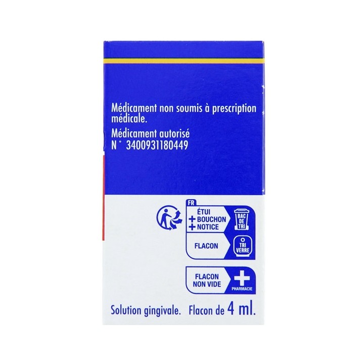 Dentobaume 4ml - Aphtes, ulcération buccale - Pharmacie en ligne IllicoPharma