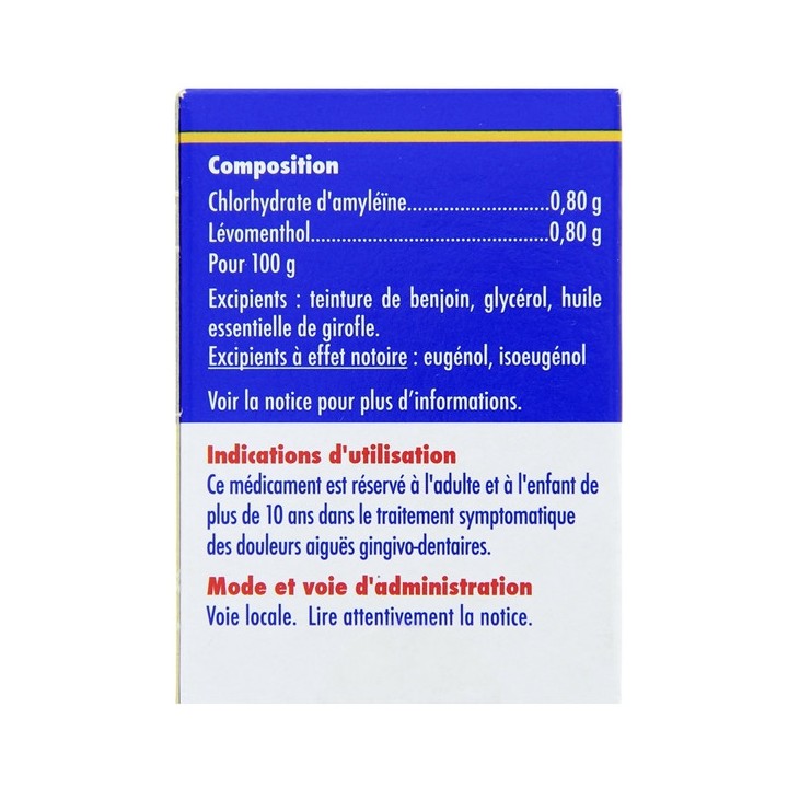 Dentobaume 4ml - Aphtes, ulcération buccale - Pharmacie en ligne IllicoPharma