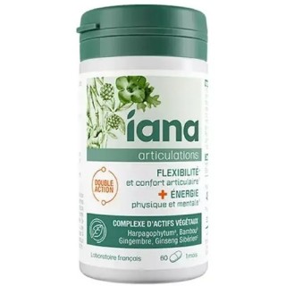 Articulations Flexibilité et Énergie x60cpr – Iana – IllicoPharma