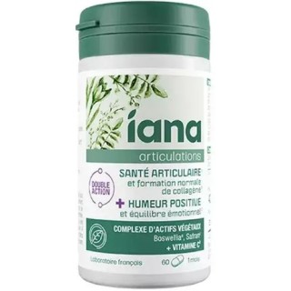 Articulations Santé Articulaire et Humeur Positive x60cpr – Iana – IllicoPharma