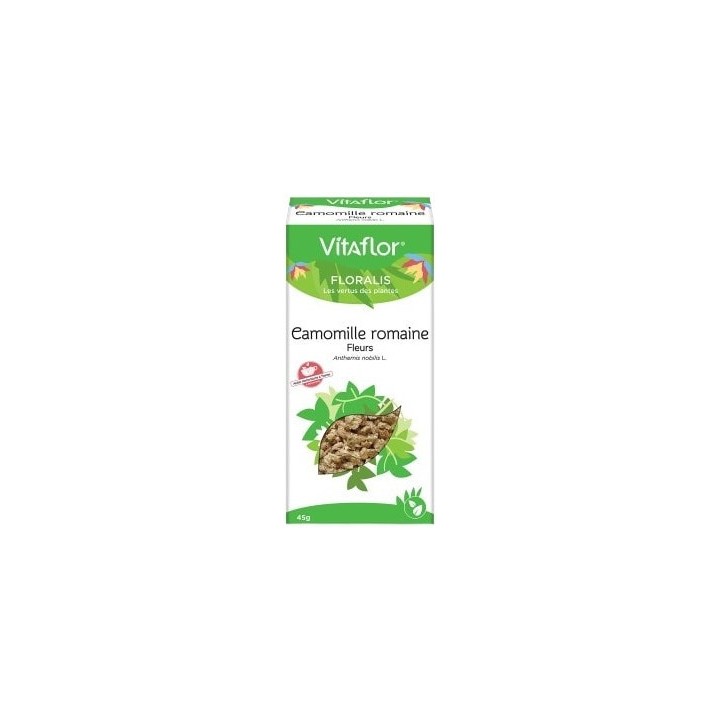 Tisane Camomille romaine 45g Vitaflor - Digestion, transit - Pharmacie IllicoPharma