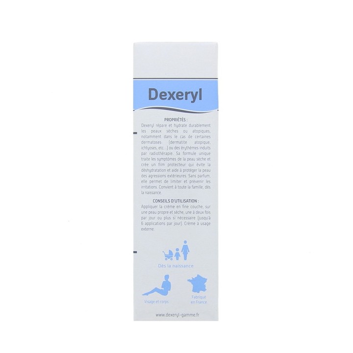 Dexeryl Crème Traitement des Sécheresses Cutanées 50g - IllicoPharma