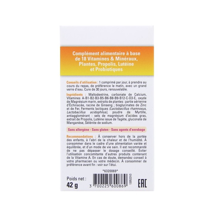 Senior x30cpr sécables Vitamin'22 - IllicoPharma