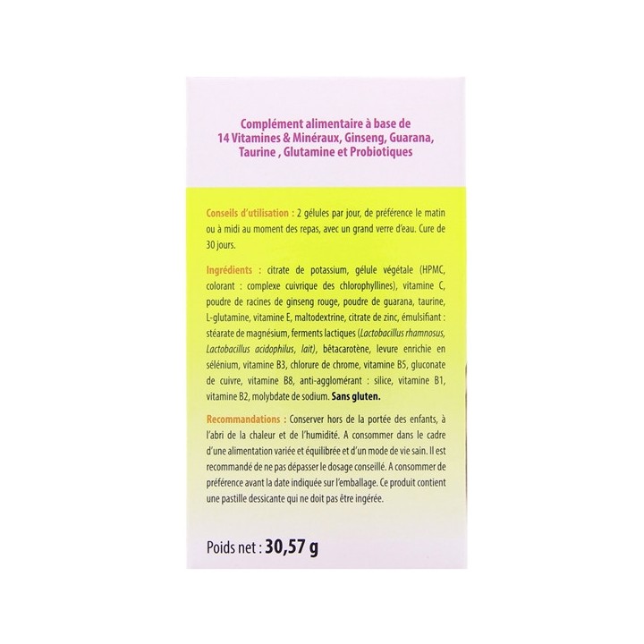 Specific Homme x60 gélules végétales Vitamin'22 - IllicoPharma