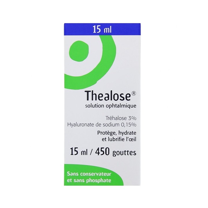 Thealose Solution Ophtalmique 15ml - Théa - Pharmacie en ligne IllicoPharma