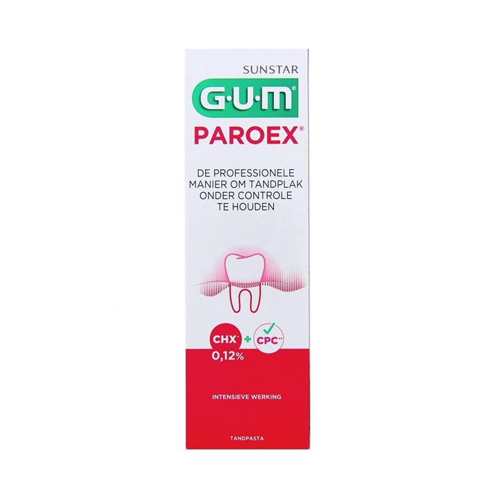 Dentifrice Paroex 75ml - Gum - IllicoPharma