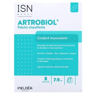 ISN Artrobiol Patchs Chauffants x8 Ineldea - IllicoPharma