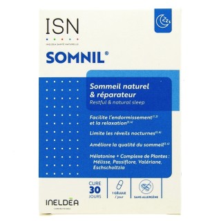 ISN Somnil x30 gélules végétales Ineldea - IllicoPharma