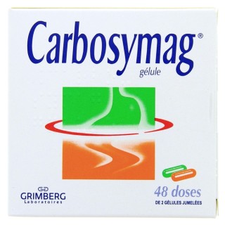 Carbosymag 48 doses - Médicament Ballonnements - IllicoPharma