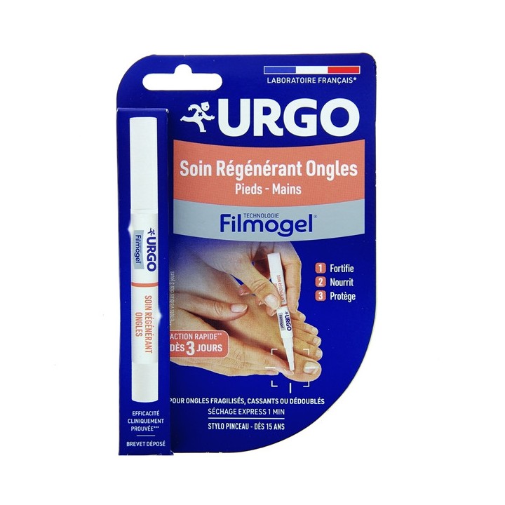 Filmogel Soin Régénérant Ongles Pieds & Mains Stylo 2,3ml Urgo - IllicoPharma