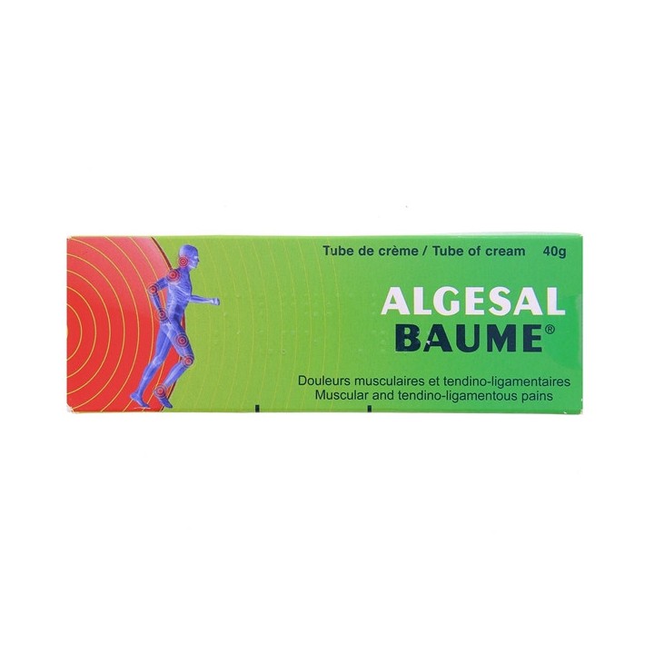 Algesal Baume 40g, Douleurs articulaires et musculaires, e-Pharmacie IllicoPharma