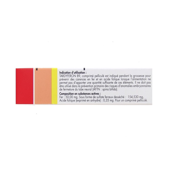 Tardyferon B9 30cpr - Pierre Fabre - e-pharmacie IllicoPharma