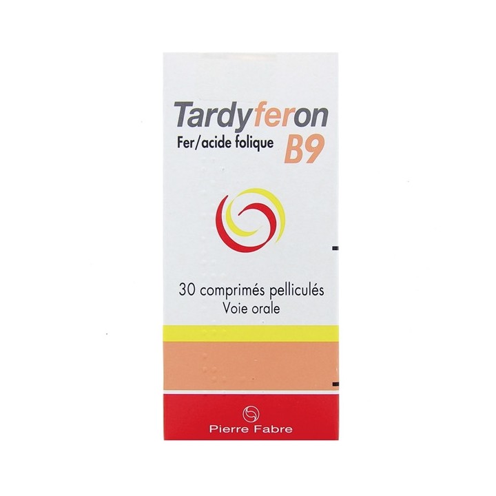 Tardyferon B9 30cpr - Pierre Fabre - e-pharmacie IllicoPharma