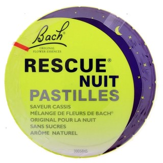 Rescue Nuit Pastilles Cassis 50g - Pharmacie en ligne IllicoPharma