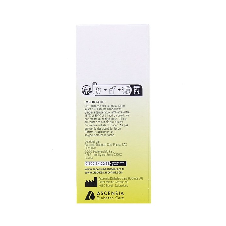 Ketodiastix 50 bandelettes - Bayer - Glycémie et accessoires - IllicoPharma