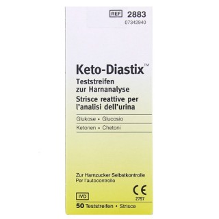 Ketodiastix 50 bandelettes - Bayer - Glycémie et accessoires - IllicoPharma
