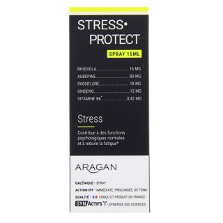 Synactifs StressProtect Spray 15ml – Aragan – IllicoPharma