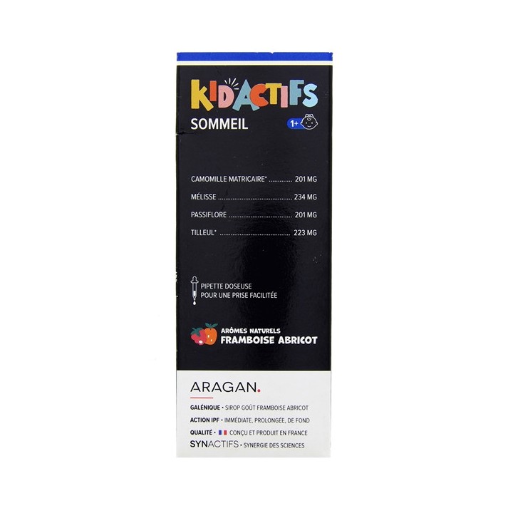 Synactifs KidActifs Sommeil 125ml – Aragan – IllicoPharma