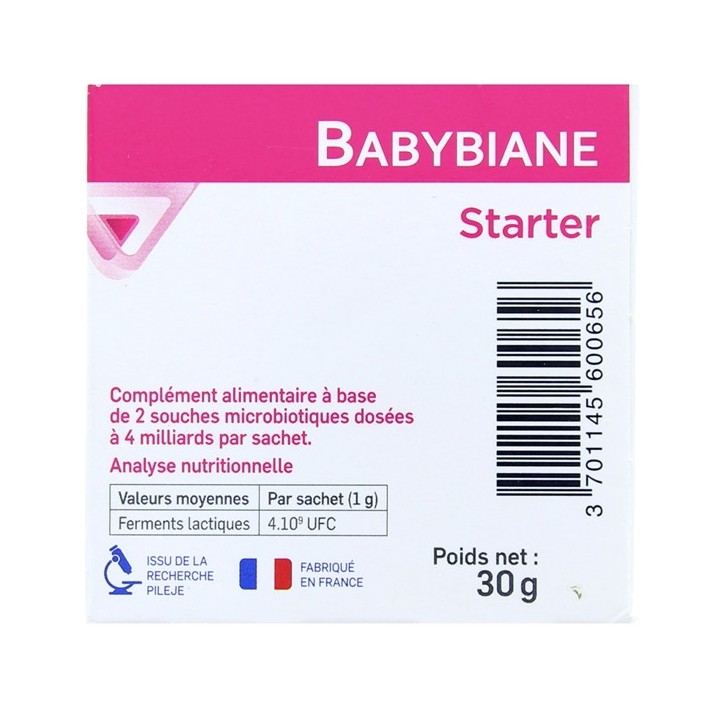 Babybiane Starter - 30 sachets - Pileje - IllicoPharma