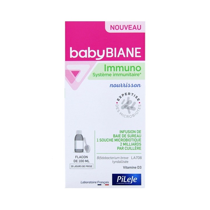 Babybiane Immuno - 100ml - Pileje - IllicoPharma