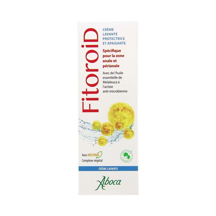 Fitoroid Crème Lavante Protectrice et Apaisante 100ml - Aboca - IllicoPharma