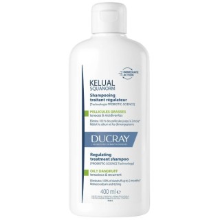 Kelual Squanorm Shampooing Pellicules Grasses 400ml - Ducray - IllicoPharma