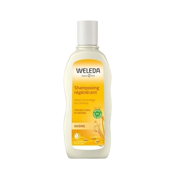 Shampooing Régénérant à l'Avoine 190ml - Weleda - IllicoPharma