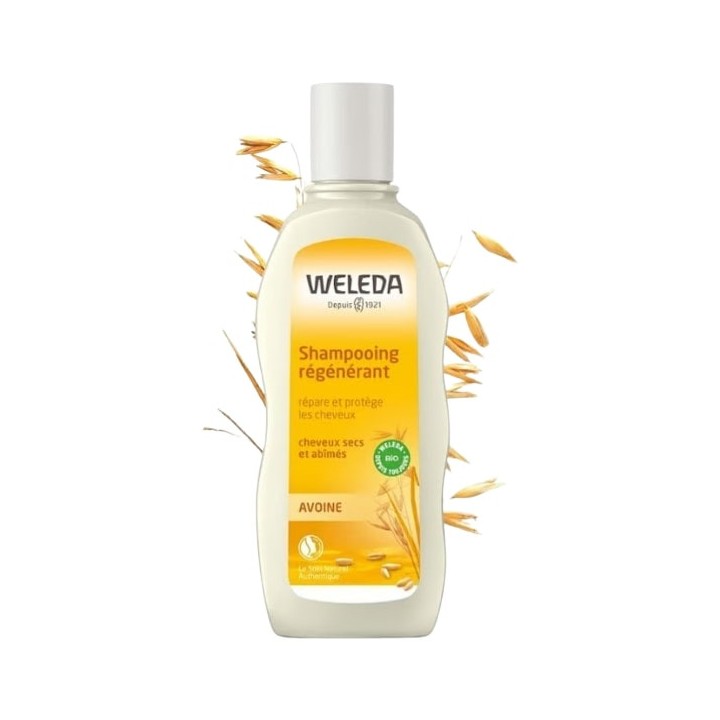 Shampooing Régénérant à l'Avoine 190ml - Weleda - IllicoPharma