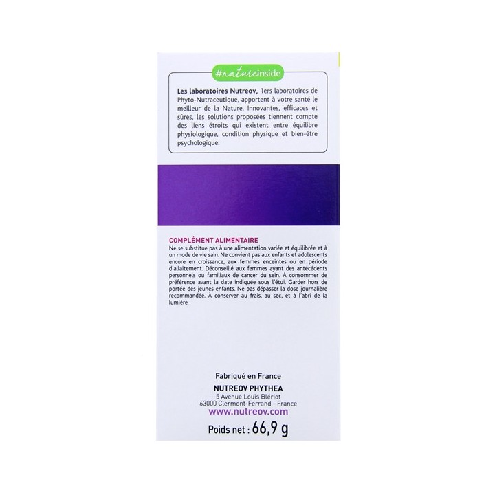 Menophytea Bouffées de chaleur Jour Nuit 120 gélules - Nutreov - Ménopause - IllicoPharma