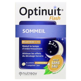 Optinuit Flash x30cpr orodispersibles Nutreov - IllicoPharma