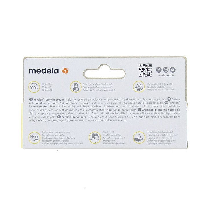 Purelan Crème à la Lanoline 37g Medela - IllicoPharma