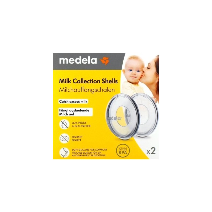 Coupelles Recueil-Lait x2 Medela - IllicoPharma