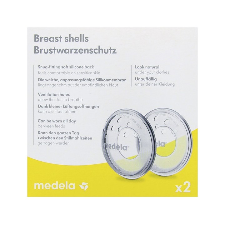 Coupelles Protège-Mamelons x2 Medela - IllicoPharma
