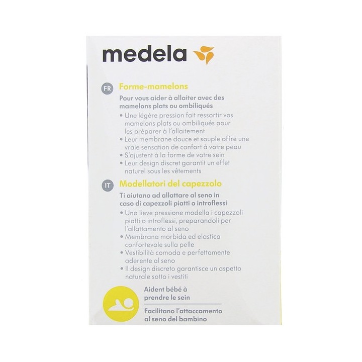 Forme-mamelons x2 Medela - IllicoPharma