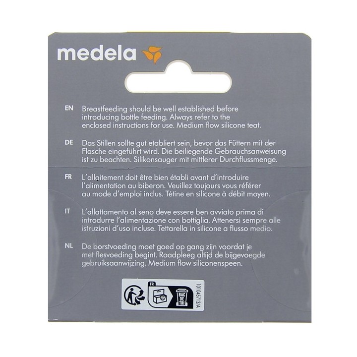 Medela Tétine Médium 2ème Age x2 - Bébé - Pharmacie en ligne IllicoPharma