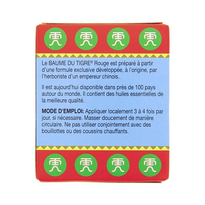 Authentique Baume du tigre rouge - Douleurs - IllicoPharma