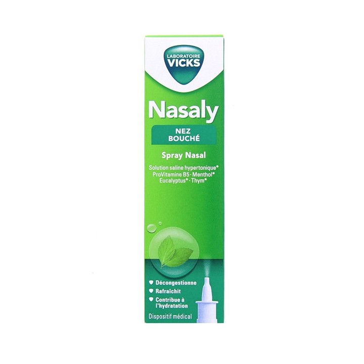 Nasaly Nez Bouché Spray Nasal 20ml Vicks - IllicoPharma