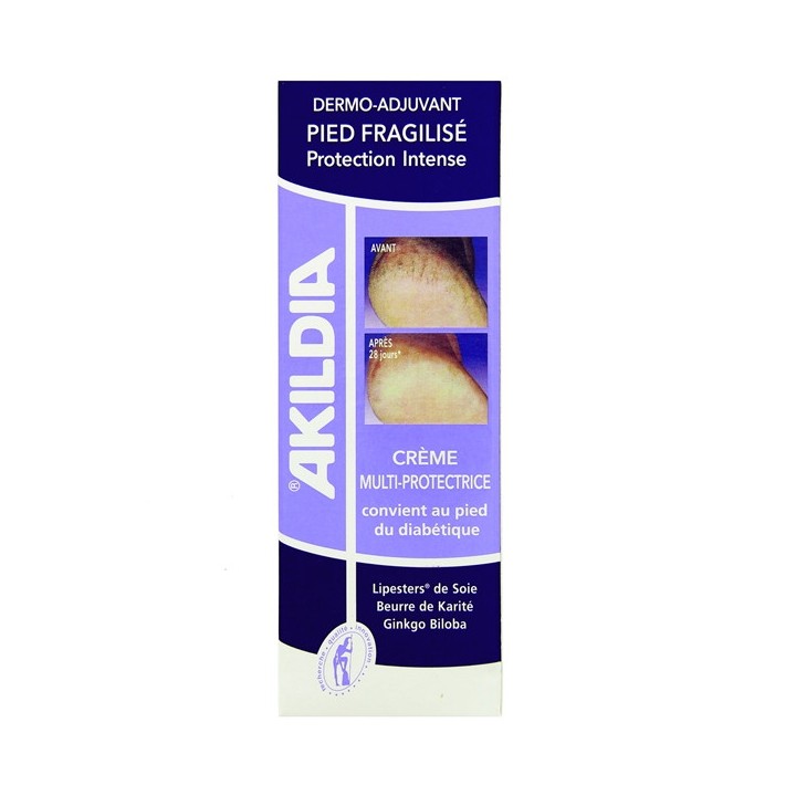 Akildia crème multi-protectrice Pied du diabétique 75ml - IllicoPharma