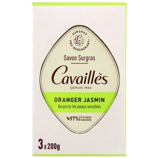 Savon Surgras Oranger Jasmin 3x200g Cavaillès - IllicoPharma