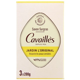 Savon Surgras Jardin L'original 3x200g Cavaillès - IllicoPharma