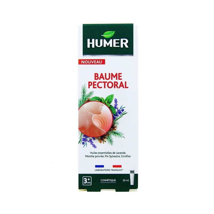 Humer Baume Pectoral 30ml - Pharmacie en ligne IllicoPharma