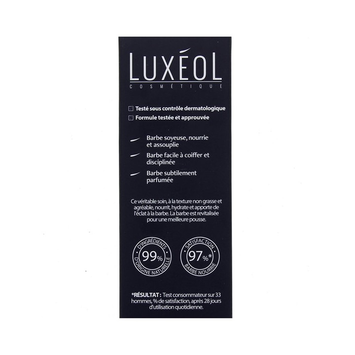 Luxéol Huile Barbe Nutrition 50ml - IllicoPharma