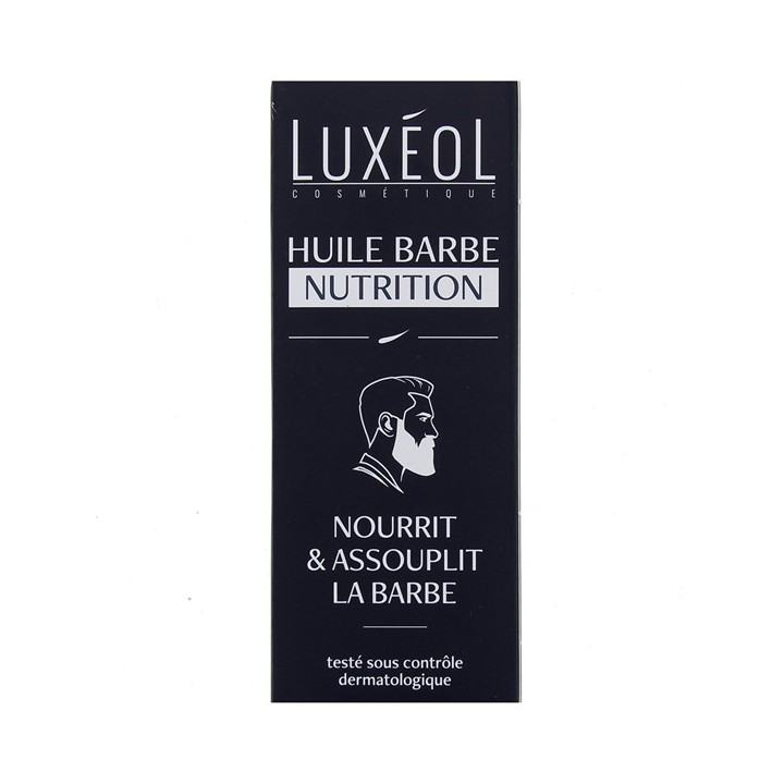 Luxéol Huile Barbe Nutrition 50ml - IllicoPharma