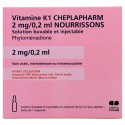 Vitamine K1 Cheplapharm nourrisson 1Amp/0,2ml