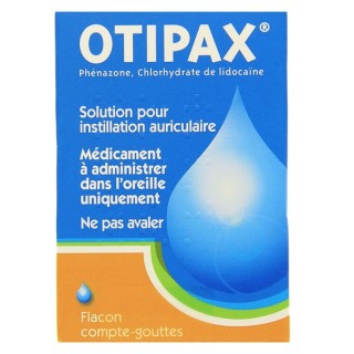 Otipax solution auriculaire 15ml - Pharmacie en ligne IllicoPharma