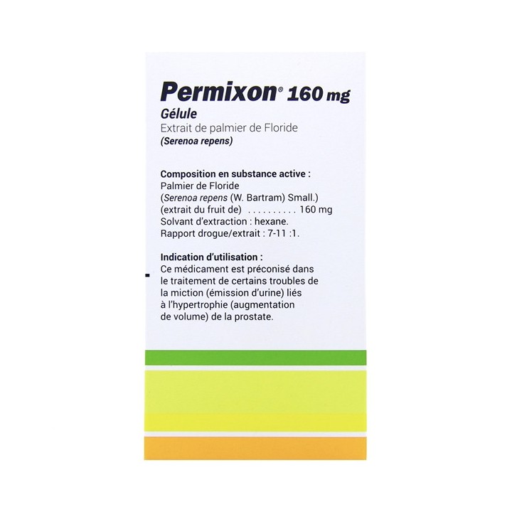 Permixon 160mg 180 gélules - Pierre Fabre - Médicament en ligne - IllicoPharma