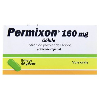 Permixon 160mg 60 gélules - Pierre Fabre - Médicament en ligne - IllicoPharma